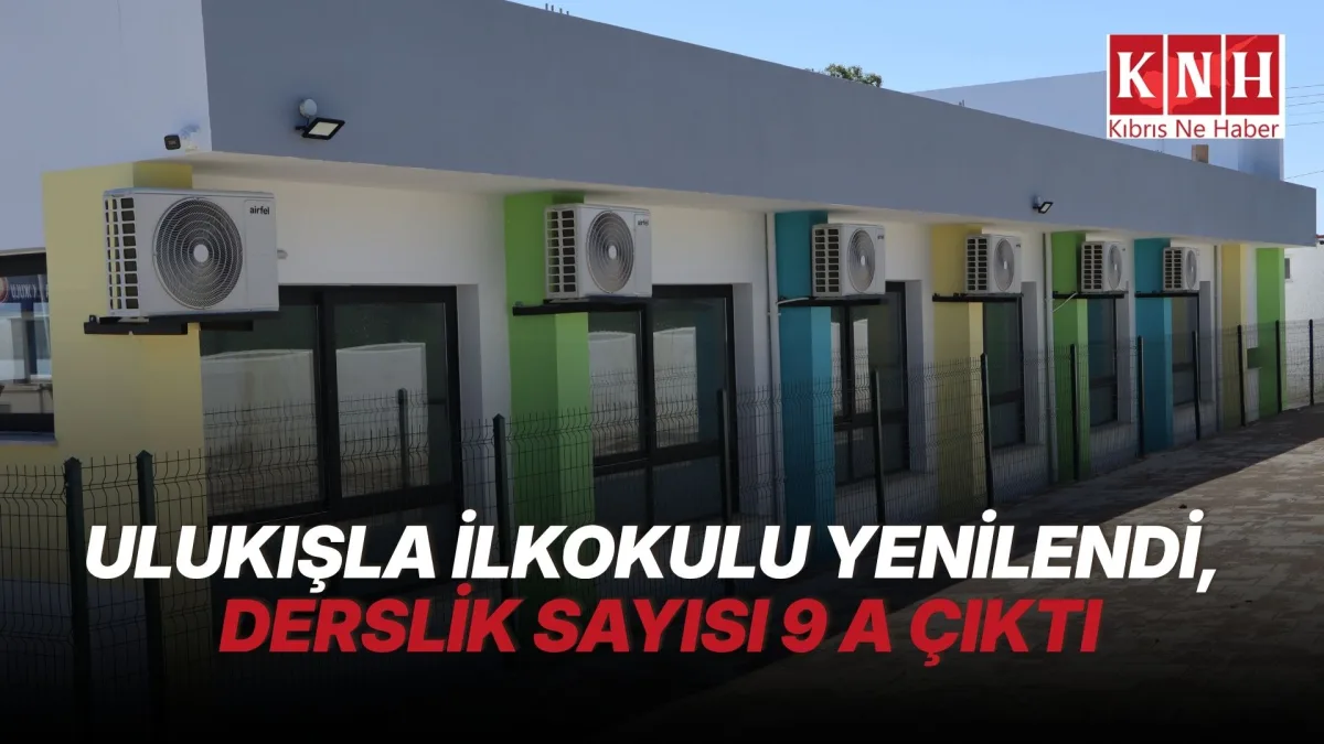 Ulukışla İlkokulu’na beş yeni derslik inşa edildi